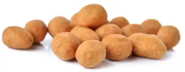 coated peanuts calories