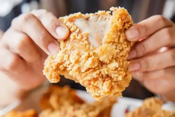 fried chicken calories