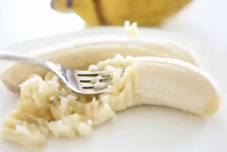 mashed banana