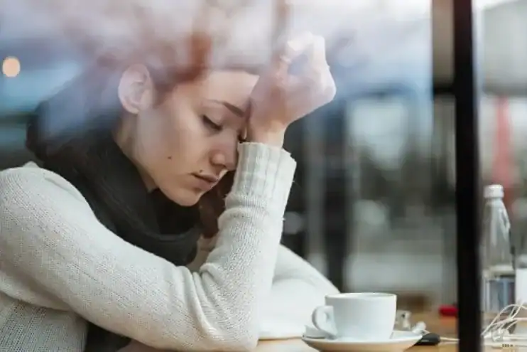 woman suffering from stress and anxiety